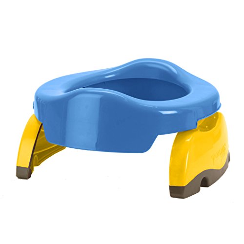 Book Cover Kalencom Potette Plus 2-in-1 Travel Potty Trainer Seat Blue