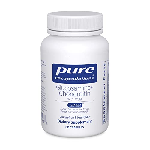 Pure Encapsulations Glucosamine Chondroitin with MSM | Supplement to Support Cartilage, Connective Tissue, and Joint Health* | 60 Capsules