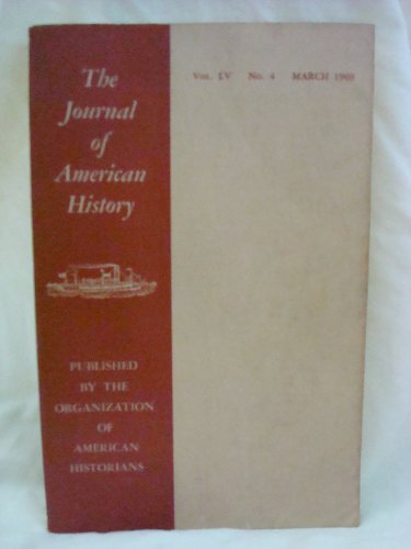The Journal of American History Formerly the Missi