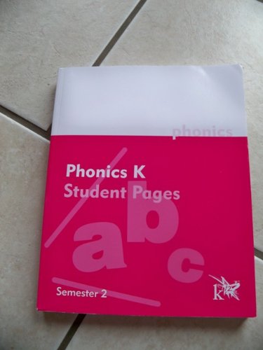 Phonics K Student Pages Semester 2