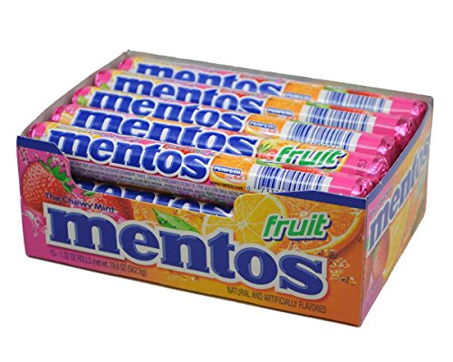 Mentos Fruit Variety - 15/1.32oz rolls