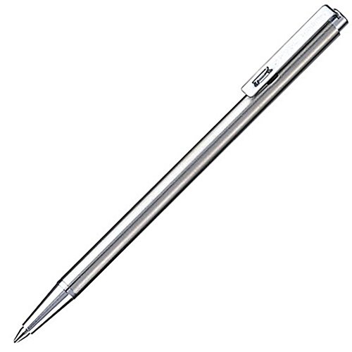 Book Cover ZEBRA Mini Ballpoint Pen 0.7 mm, Silver Body, Black Ink (T-3)