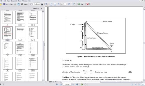 Design Forms for Concrete Wall
