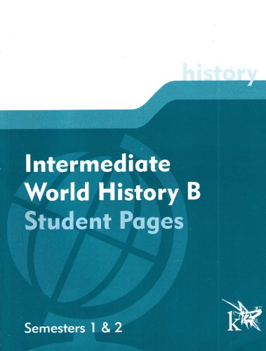 Intermediate World History B Student Pages Semesters 1 & 2