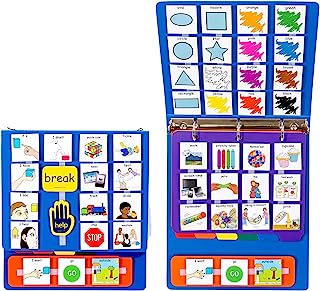 Large PECS Communication Book (Picture Exchange Communication System)