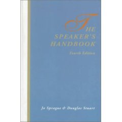 The Speaker's Handbook (ISBN#0155016148)