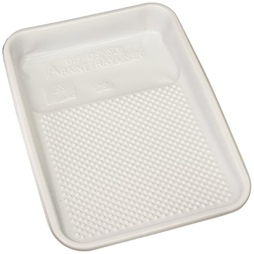 Book Cover Linzer RM4110 Plastic Tray Liner (10 Pack), White