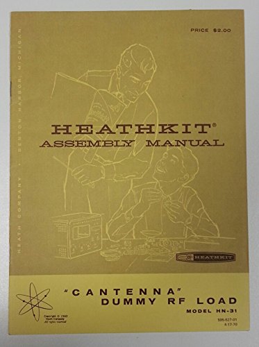 Heathkit Assembly Manual Cantenna Dummy RF Load Model HN-31