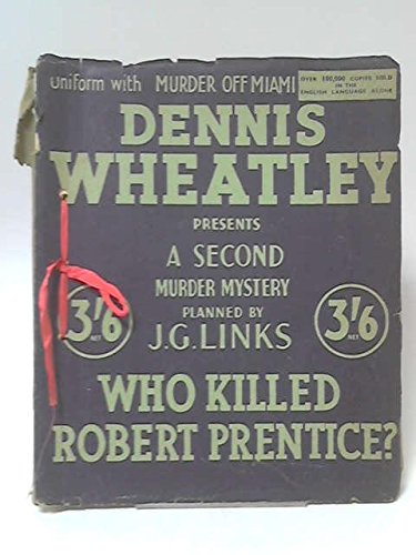 Who Killed Robert Prentice?