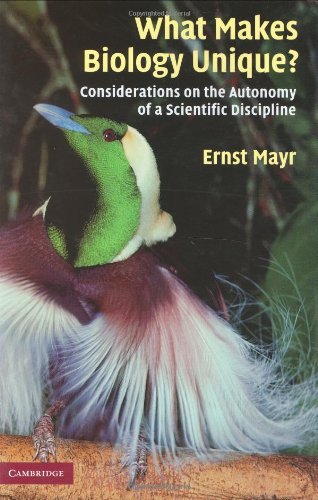 What Makes Biology Unique?: Considerations on the Autonomy of a Scientific Discipline