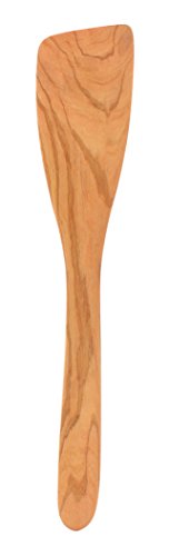 Book Cover Eddington 50005 Italian Olive Wood Spatula, Handcrafted in Europe, 12-Inches,Brown