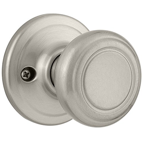 Kwikset Cameron Half-Dummy Knob in Satin Nickel