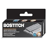 Bostitch Office Premium Staples for Jam-Free Stapling, 0.25 Inch, Full Strip, 5,000 Staples/Box