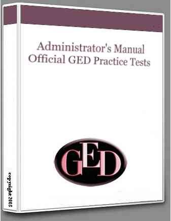 Administrator's Manual for Official GED Practice Tests (includes U.S. English, Canadian, Spanish, and French) (General Education Development Testing Service)