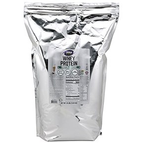 NOW Sports Whey Protein, Creamy Chocolate, 10-Pound