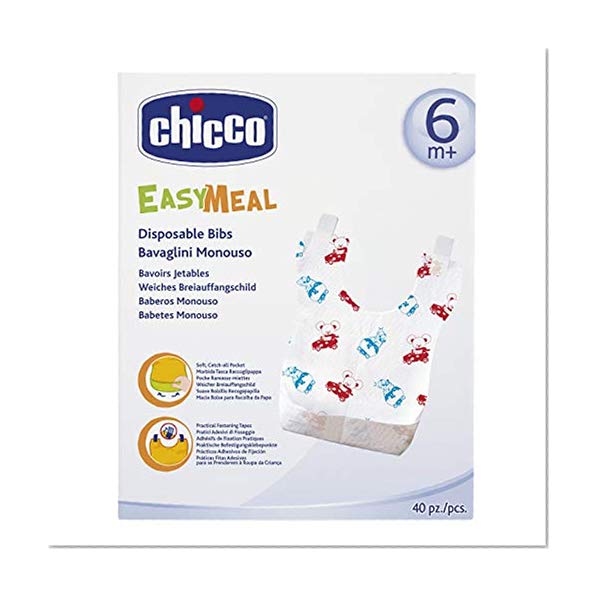 Chicco 40 Bavoirs Jetables