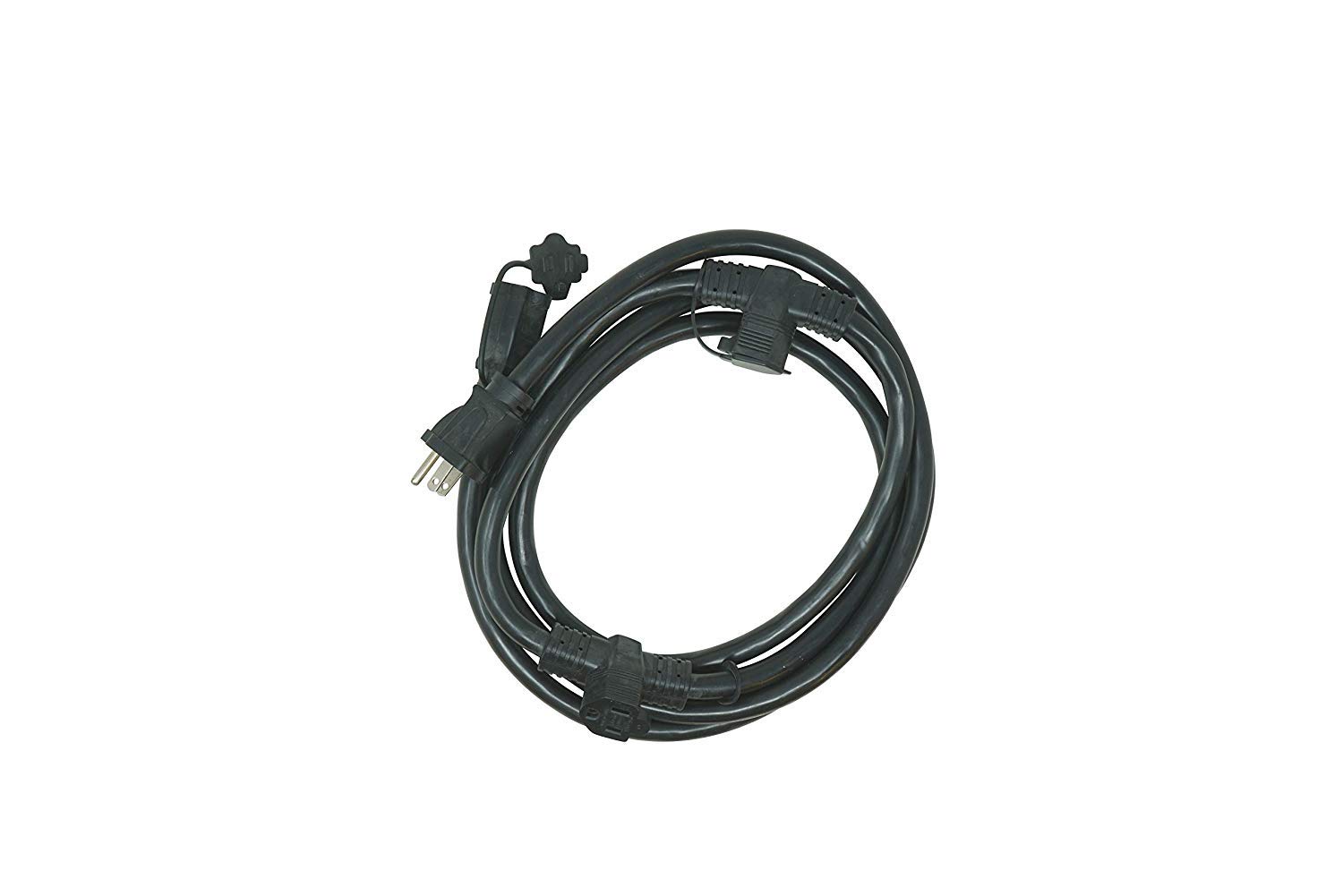 Woods 3130 Heavy Duty 3 Outlet 9-Foot Extension Cord, 9-Feet, Black