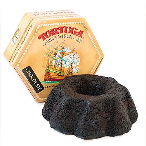 TORTUGA Caribbean Chocolate Rum Cake - 32 oz Rum Cake - The Perfect Premium Gourmet Gift for Gift Baskets, Parties, Holidays, and Birthdays - Great Cakes for Delivery