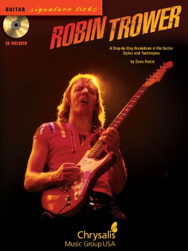 Robin Trower - Signature Licks Guitar Songbook - BK+CD