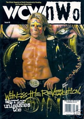 WCW MAGAZINE-------------ISSUE 44 "THE WARRIOR" ISSUE