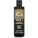 Bickmore Bick 4 Leather Conditioner 8 oz - Cleaner & Conditioner - Restore Polish & Protect All Smooth Finished Leathers