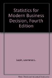 Statistics for Modern Business Decision, Fourth Edition