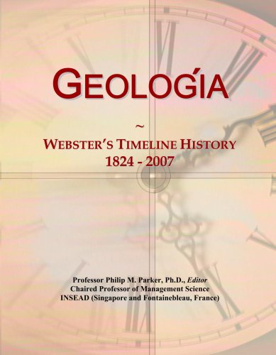 GeologiÂ¿a: Webster's Timeline History, 1824 - 2007