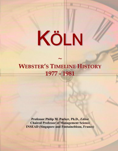 K¿ln: Webster's Timeline History, 1977 - 1981