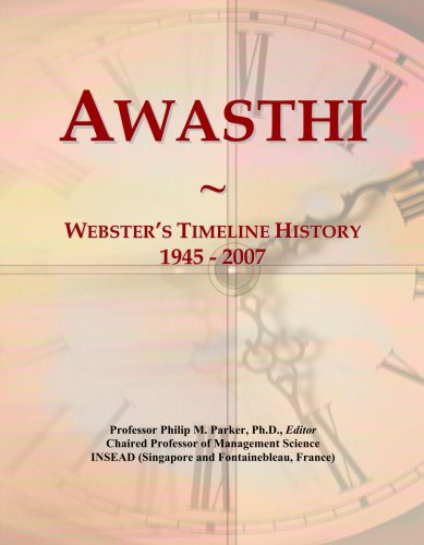 Awasthi: Webster's Timeline History, 1945 - 2007