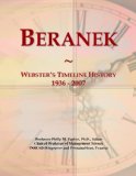 Beranek: Webster's Timeline History, 1936 - 2007