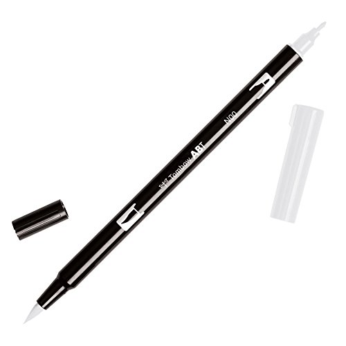 Book Cover Tombow Dual Brush Pen Art Marker, N00 - Colorless Blender, 1-Pack - 56645-S