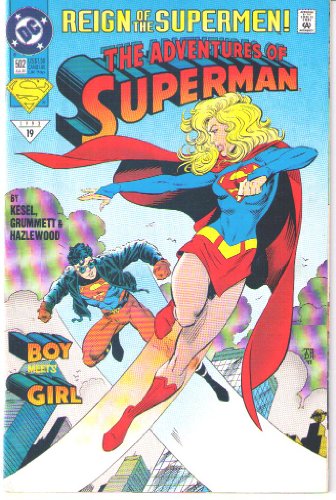 Adventures of Superman #502 Boy meets Girl