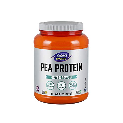 Book Cover NOW Sports Nutrition, Pea Protein Powder, Unflavored, 2-Pound