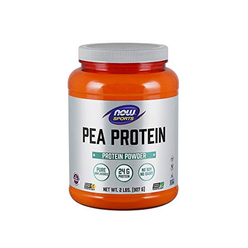 NOW Sports Nutrition, Pea Protein Powder, Unflavored, 2-Pound