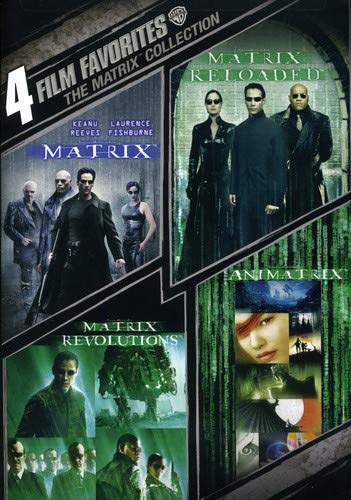 Book Cover 4 Film Favorites: The Matrix Collection (The Matrix / The Matrix Reloaded / The Matrix Revolutions / The Animatrix)