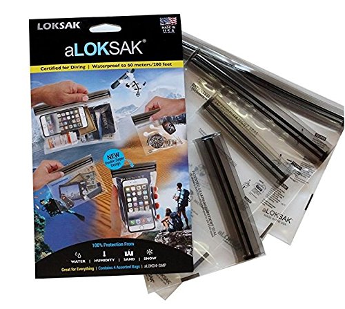 LOKSAK - aLOKSAK Element Proof Bags, Small Multi-Pack (4 Pack)