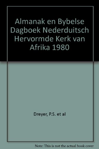 Almanak en Bybelse Dagboek Nederduitsch Hervormde Kerk van Afrika 1980