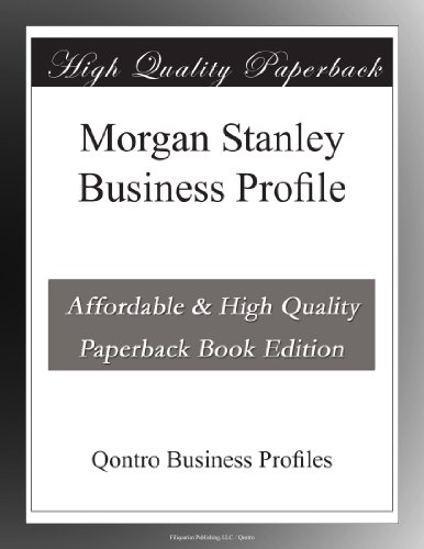Morgan Stanley Business Profile