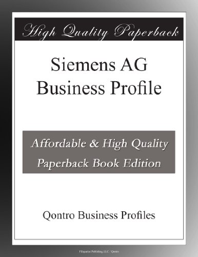 Siemens AG Business Profile
