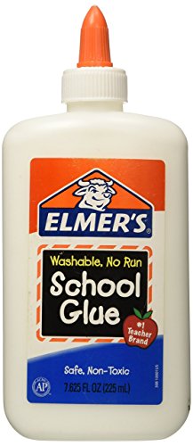 Book Cover Elmer's Washable School Glue E308 7.625 Ounces