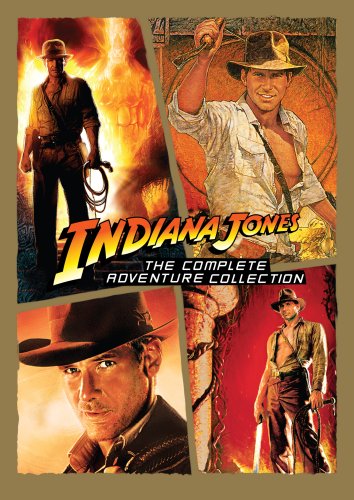 Book Cover Indiana Jones: The Complete Adventure Collection (Raiders of the Lost Ark / Temple of Doom / Last Crusade / Kingdom of the Crystal Skull)