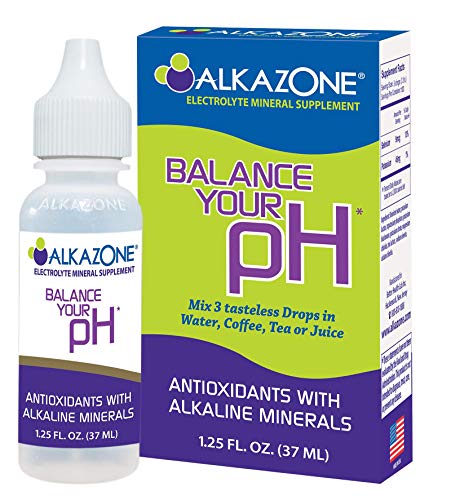 Book Cover Alkazone - Balance Your pH Booster Mineral Supplement with Antioxidants - 1.25 Fl. Ozb