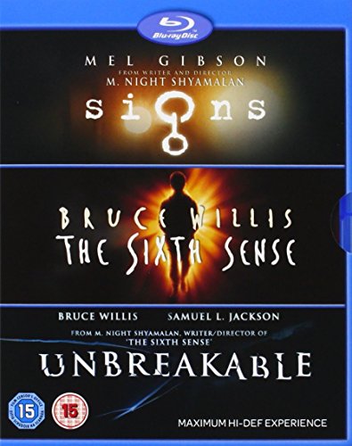 Book Cover M Night Shyamalan Collection (Signs/The Sixth Sense/Unbreakable) [Blu-ray]