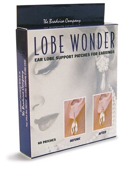 Book Cover Lobe Miracle Earring Support Patches, 60-Count (Pack of 4)