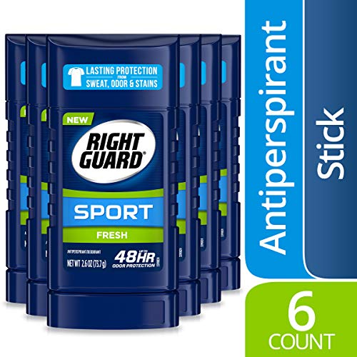 Book Cover Right Guard Sport 3D Invisible Solid, Fresh, 2.8-Ounce Tubes (Pack Of 6)