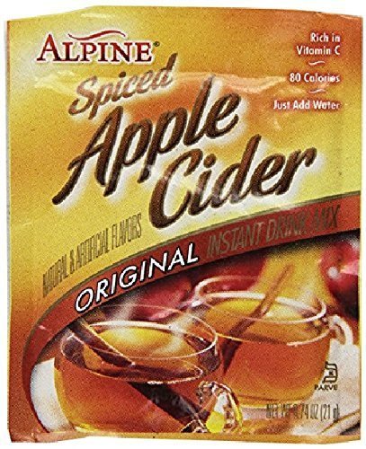 Book Cover Alpine Spiced Apple Cider Drink Mix, Original, 60 Count (Pack of 1) Basic