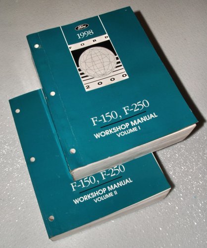1998 Ford F-150 F-250 Truck Workshop Manuals (2 Volume Set)