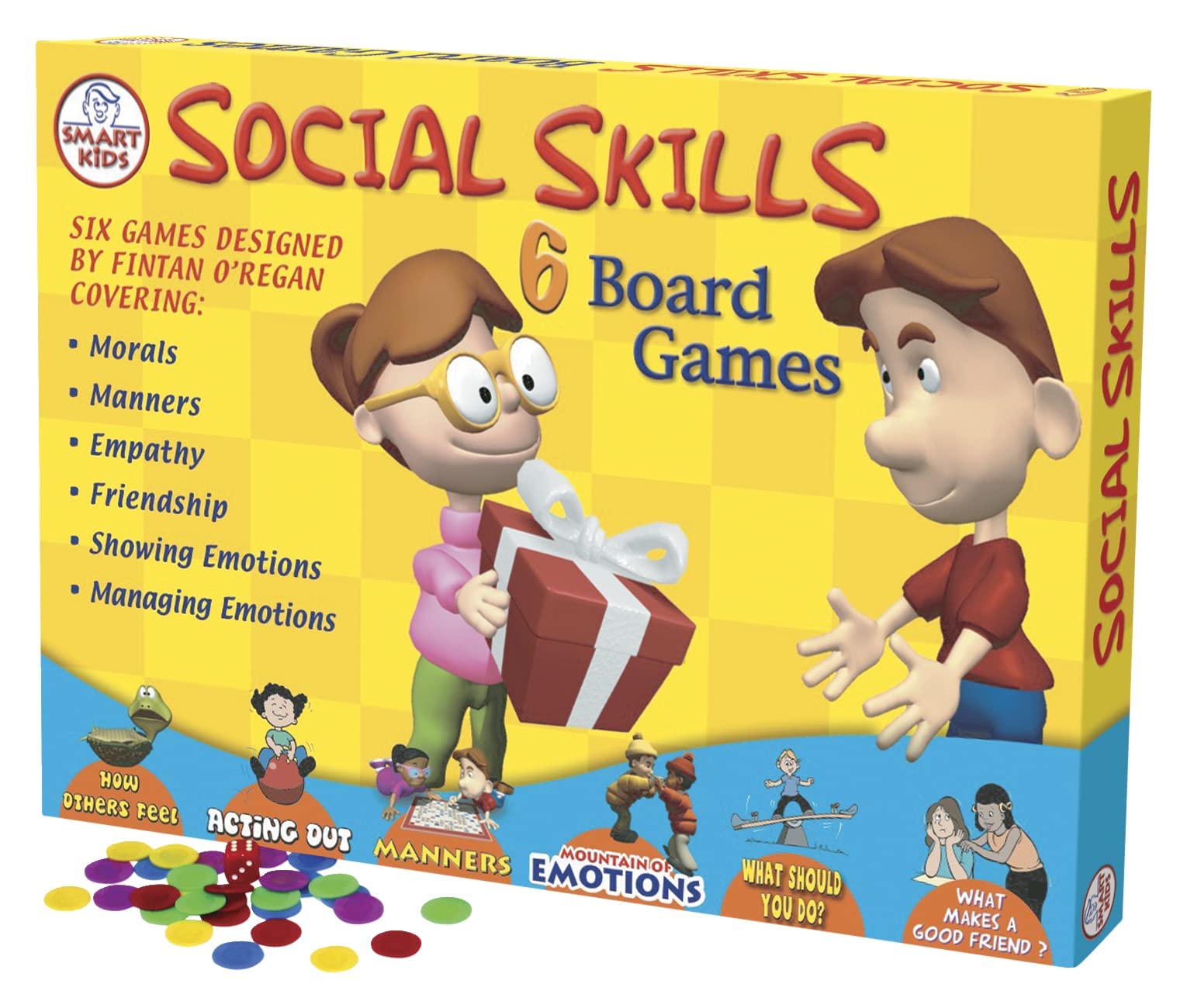 Book Cover Didax 500063 Social Skills Group Activities, 6 Board Games