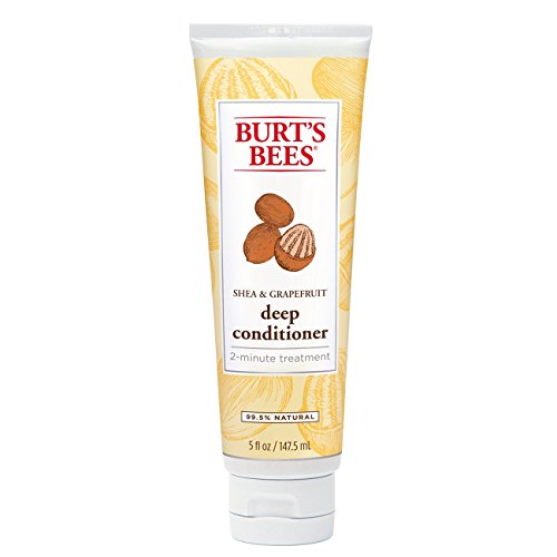 Book Cover Burt's Bees Hair Repair Shea and Grapefruit Deep Conditioner, Sulfate-Free Conditioner - 5 Ounce Bottle