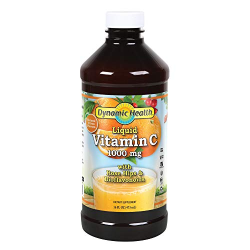Dynamic HealthLiquid Vitamin C, 1000 mg, 16-Ounce Bottles (Pack of 3)